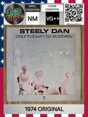 STEELY DAN•Countdown To Ecstasy•1974 US (#ABCX-77)•Terre Haute Pressing